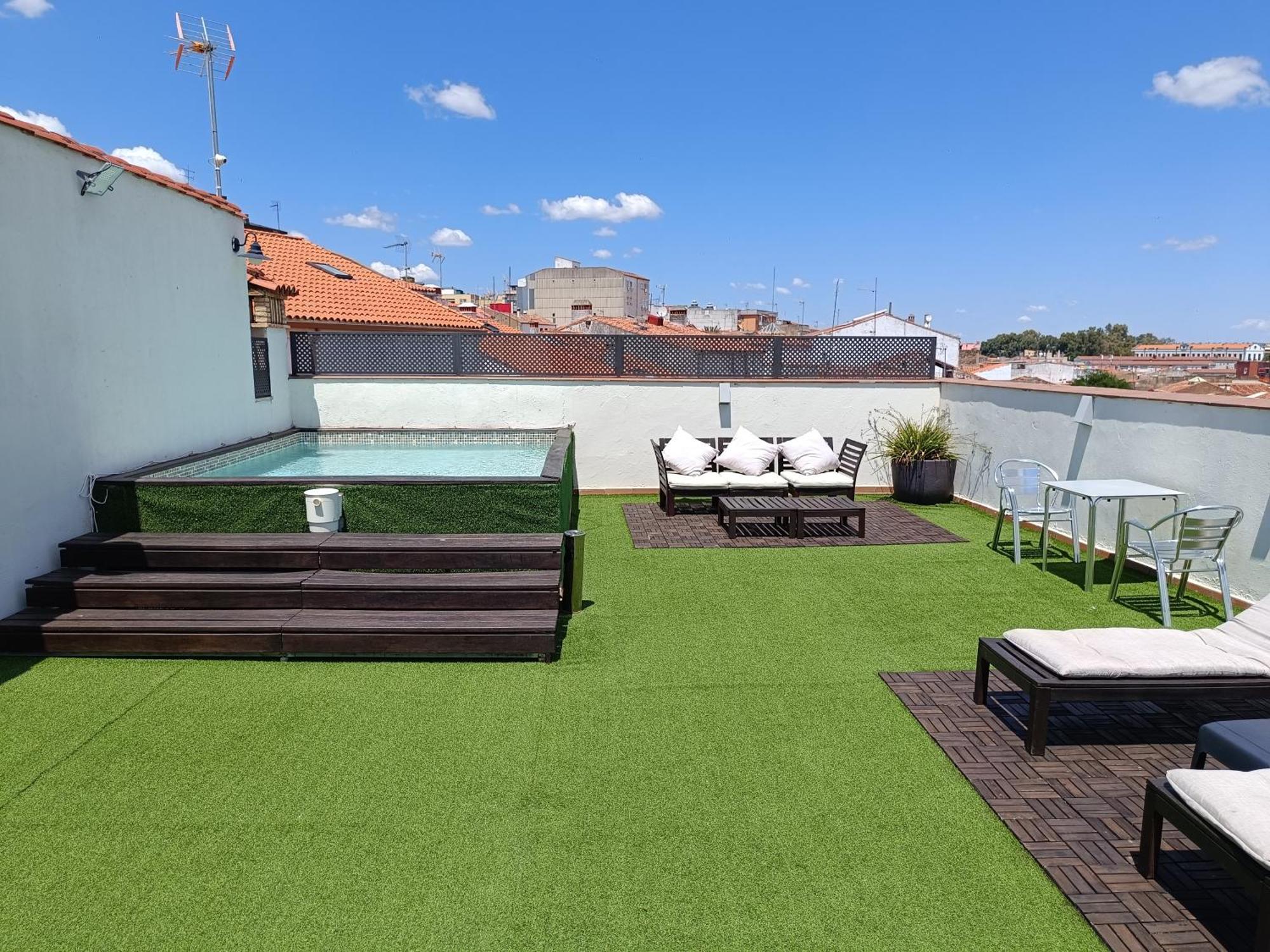 Apartamentos Al-Qazeres Luxury La Concepcion Caceres Bagian luar foto